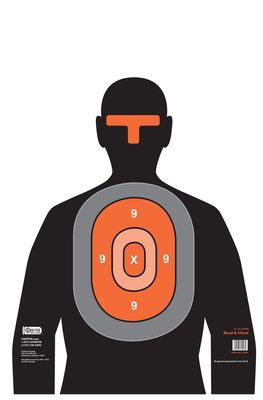Head and Chest Black/Orange