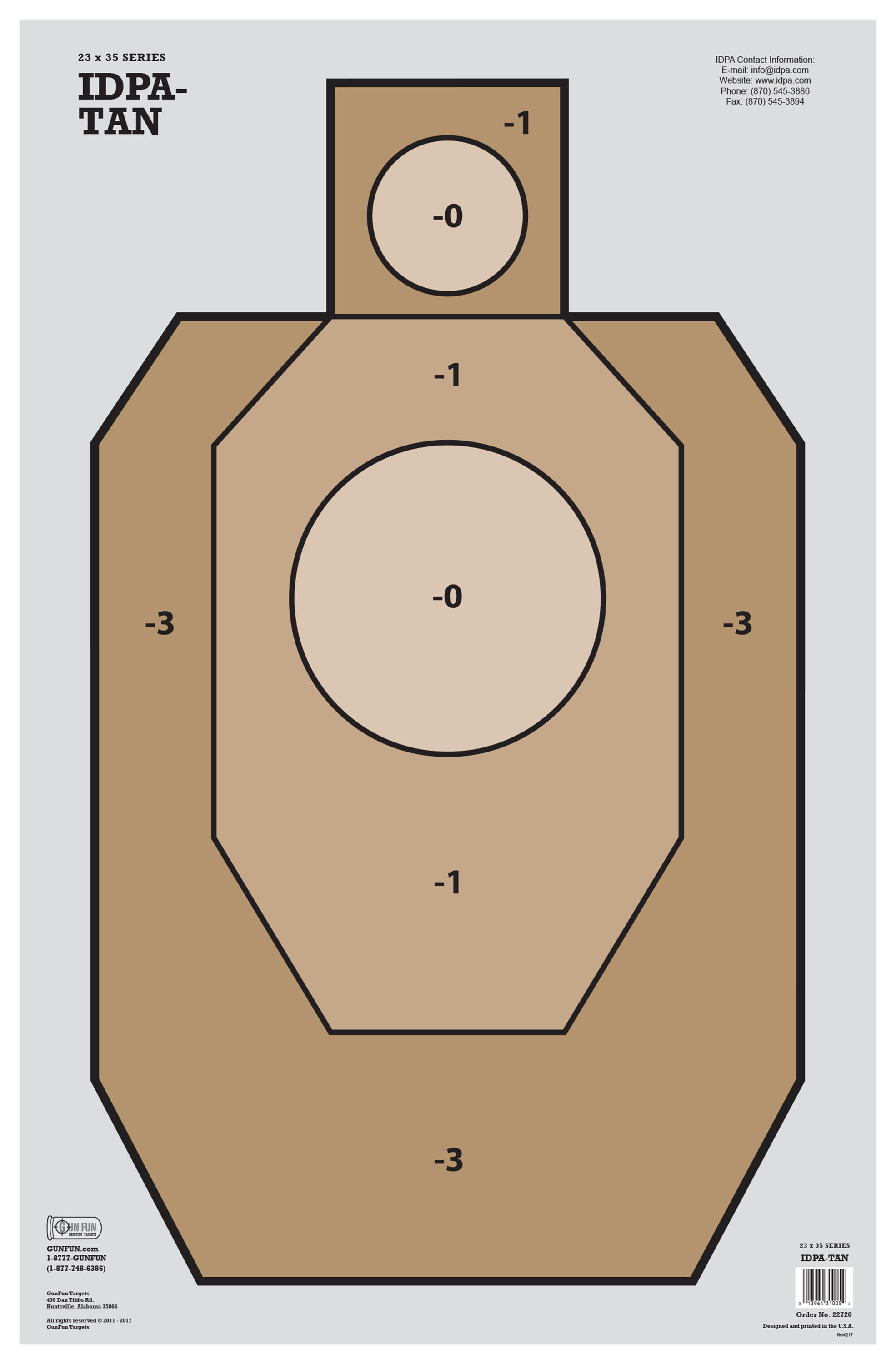 IDPA TAN