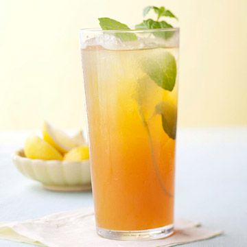 Fresh Lemon Mint Iced Tea