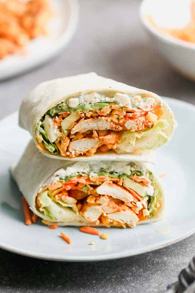 Spiced Chicken Wrap