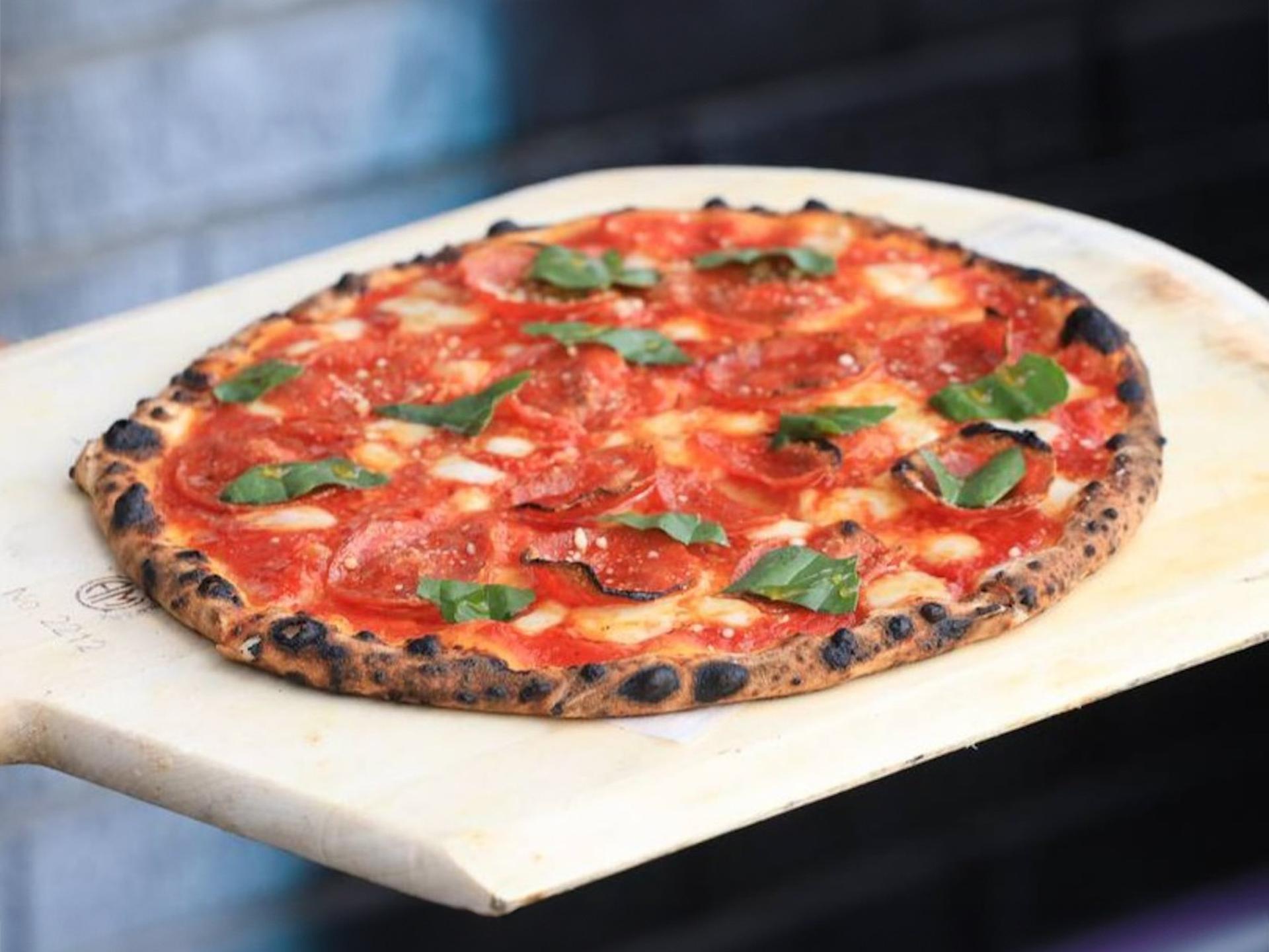 Hot Honey Pepperoni Pizza